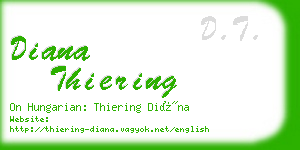 diana thiering business card